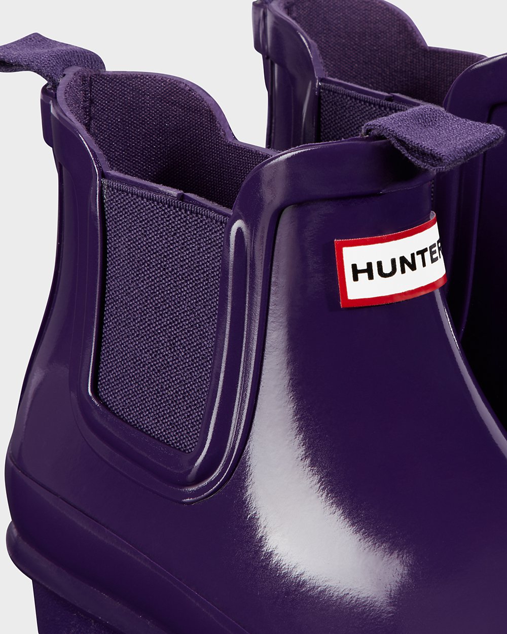 Botas Chelsea Hunter Criança Azuis Roxo - Original Big Gloss - 16IJVOQCL